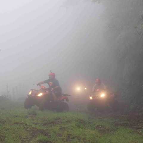 ATV foggy ride